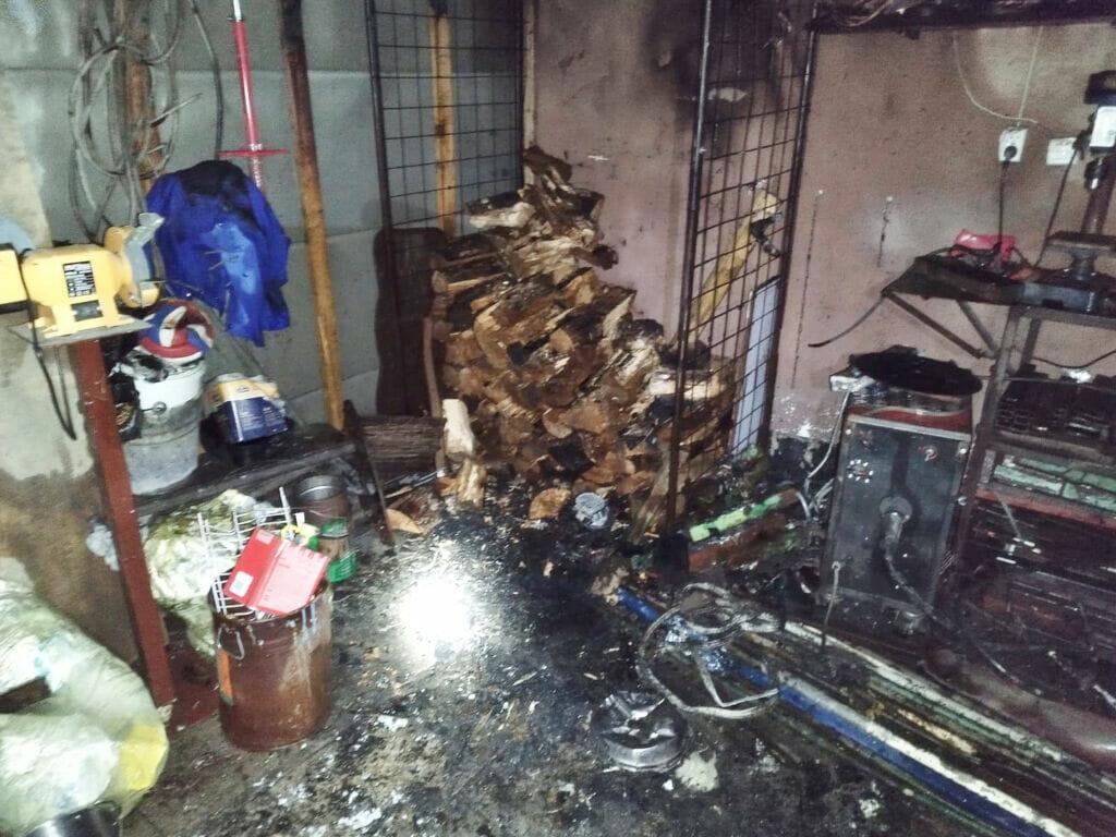 Pożar wiaty garażowej przy ul. 11 listopada - nowe informacje