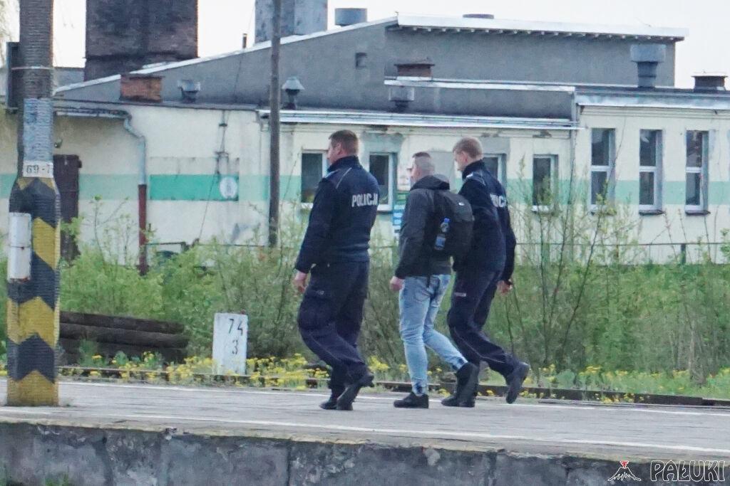 Jechał na gapę i nie chciał opuścić pociągu