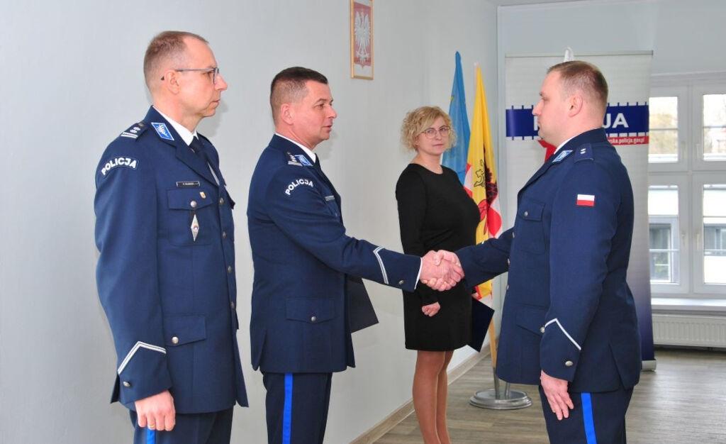 Paweł Kazubowski - nowym zastępcą szefa policji w Mogilnie