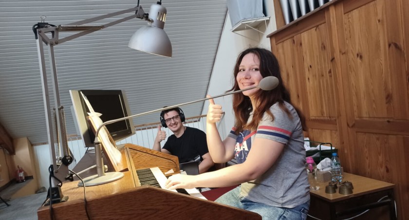 Wiktoria Szalaty - pasjonatka muzyki organowej z Mogilna