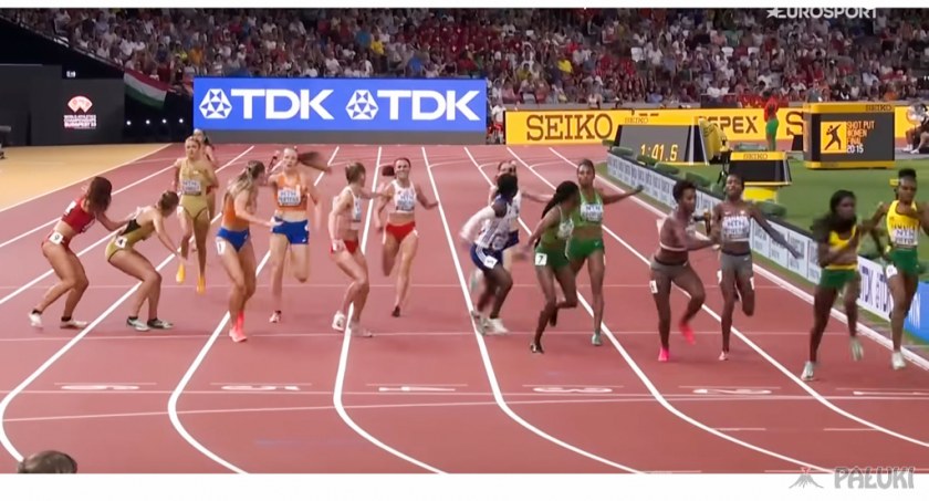Drużyna z Mariką Popowicz-Drapałą wywalczyła 6 miejsce w biegu 4x400 metrów na mistrzostwach świata w Budapeszcie