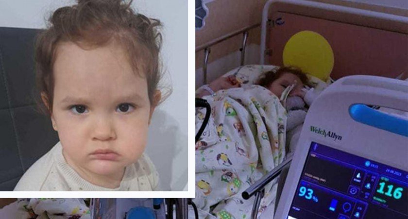 Potrzebna pomoc dla Amelki. U dziewczynki zdiagnozowano nowotwór oka