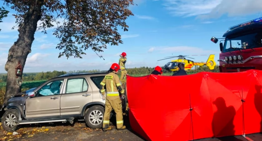 Śmiertelny wpadek w Palędziu Kościelnym, zginął mieszkaniec Padniewa