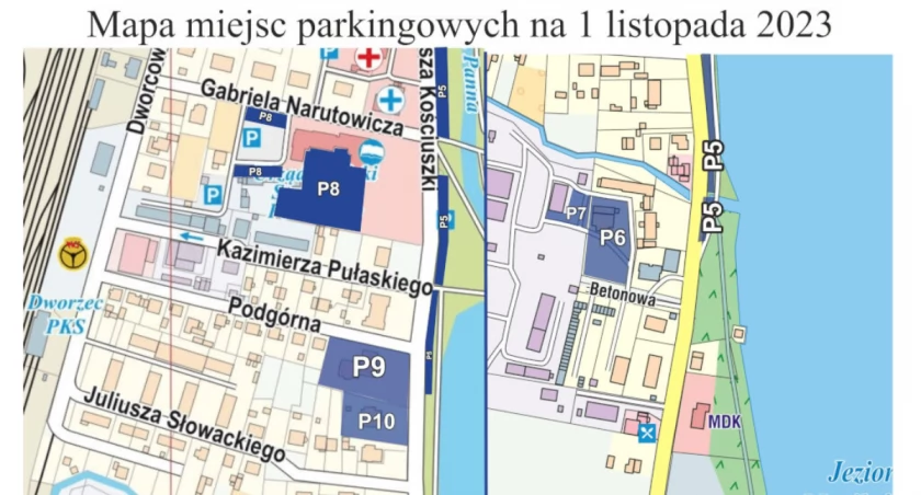 Cmentarz w Mogilnie - akcja Hiena i dodatkowe parkingi