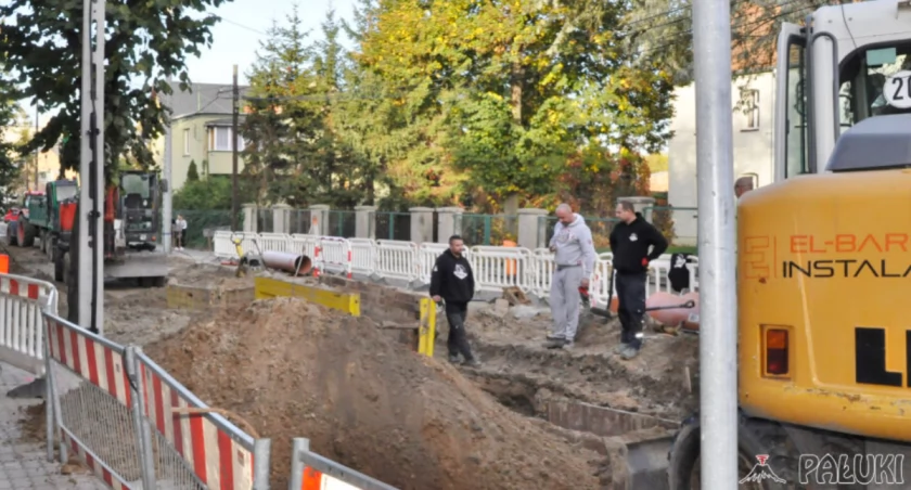 Remont ulicy Gimnazjalnej idzie pełną parą