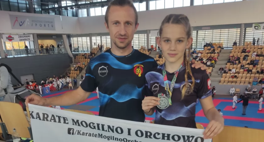 Srebrny medal Liwii Kanarek w karate
