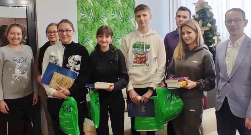 Konkurs języka niemieckiego - na bożonarodzeniowym jarmarku, świąteczne tradycje