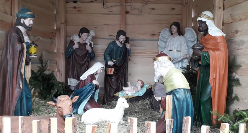 Bożonarodzeniowa szopka na Wzgórzu św. Wojciecha
