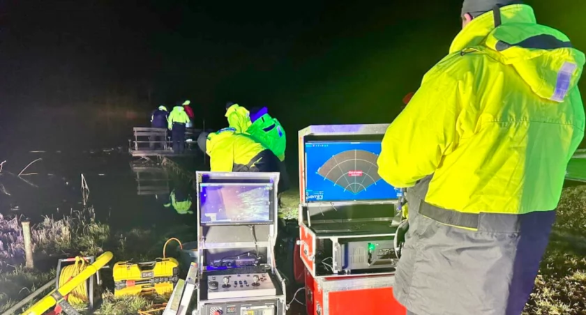 Utonął w Jeziorze Popielewskim. Ciało zlokalizował podwodny dron