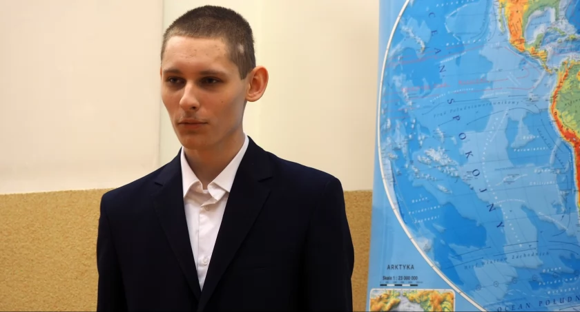 Marcel Sadowski zwycięzcą olimpiady geograficznej na szczeblu województwa kujawsko-pomorskiego