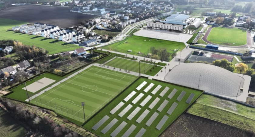 Ruszyła rozbudowa centrum sportowego przy ul. Grobla w Mogilnie - koszt 18 milionów złotych (zdjęcia)