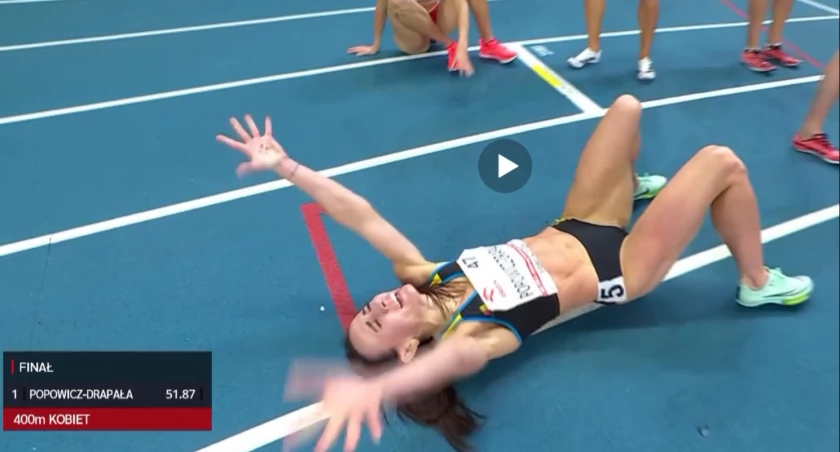 Marika Popowicz-Drapała halową mistrzynią Polski na 400 m. Ustanowiła rekord świata w kategorii Masters