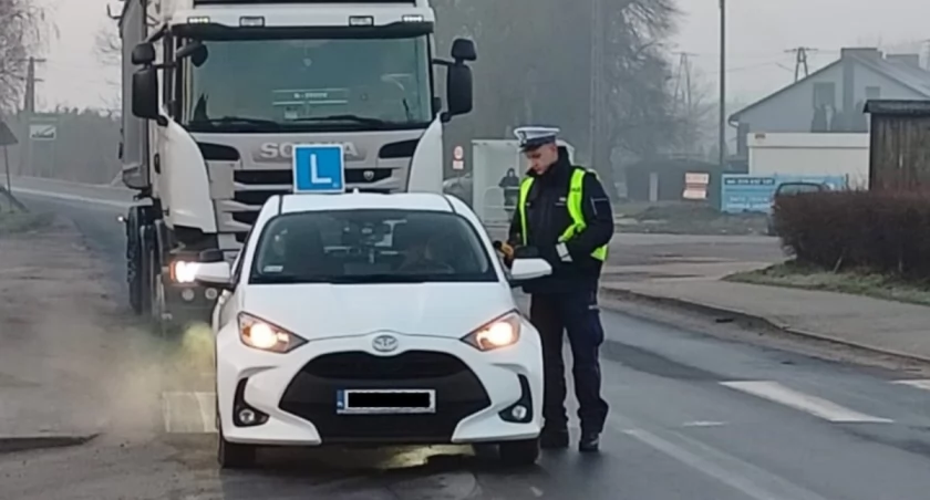 Wyłamał się kierowca zatrzymany w Żabienku