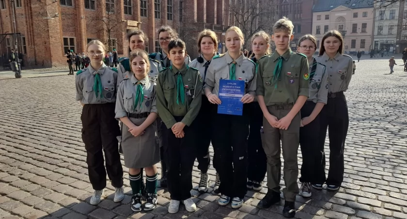 Harcerze z Trzemeszna uczestniczyli w Rajdzie Kopernikańskim w Toruniu (zdjęcia)