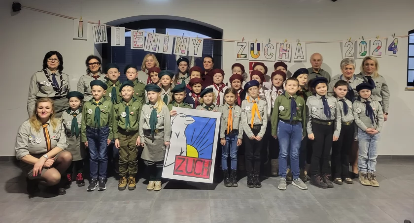 Imieniny Zucha - gawęda, przypinki do munduru, tort i wiele innych atrakcji (zdjęcia)