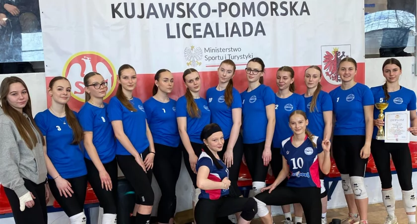 Mogileńskie siatkarki na czwartym miejscu w województwie