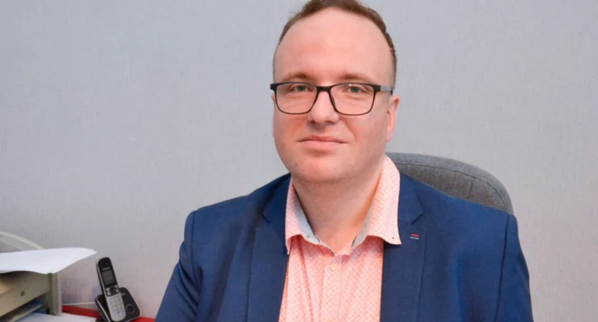 Błażej Kozłowski nowym sekretarzem gminy Mogilno
