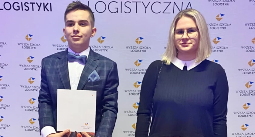 Mikołaj Gmur drugi w Ogólnopolskiej Olimpiadzie Logistycznej