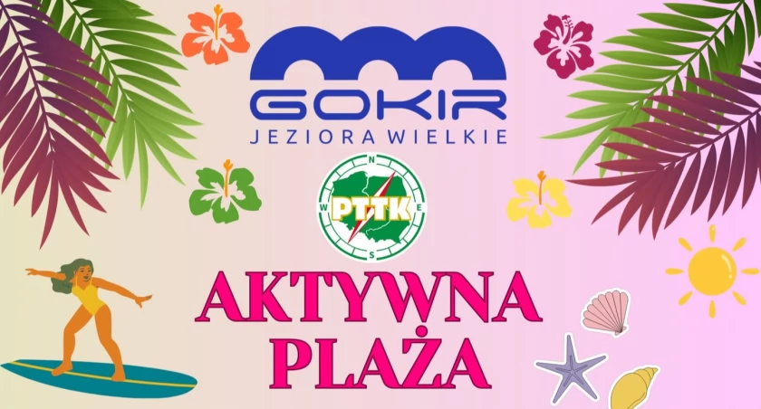 1 maja Aktywna plaża zaprasza do Przyjezierza
