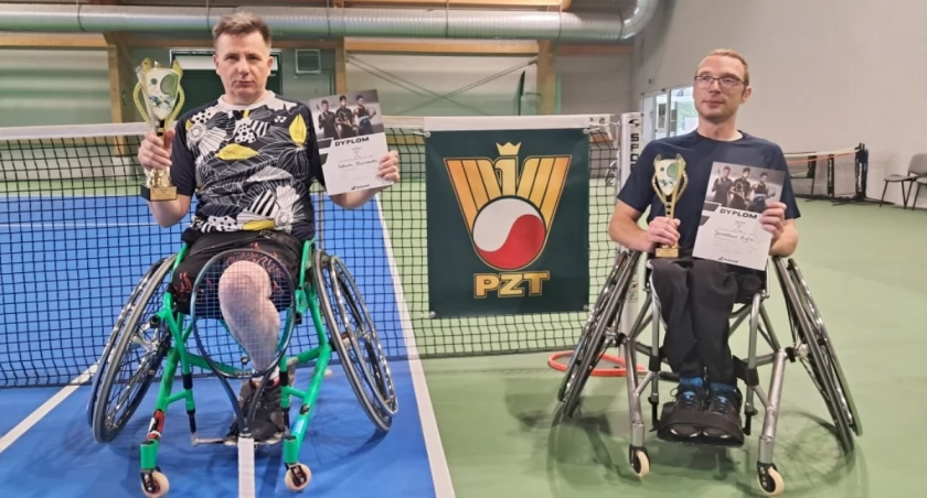 Adam Kinowski zdobył Puchar Polski w Tenisie na Wózkach