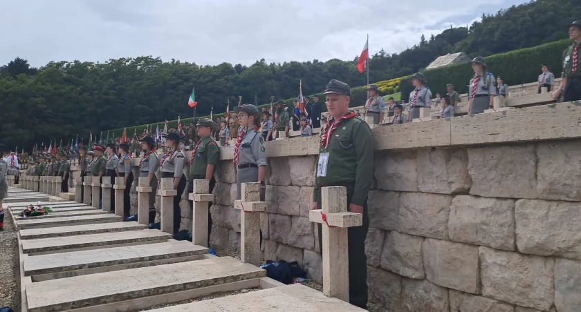 Harcerska wyprawa pamięci na Monte Cassino (zdjęcia)