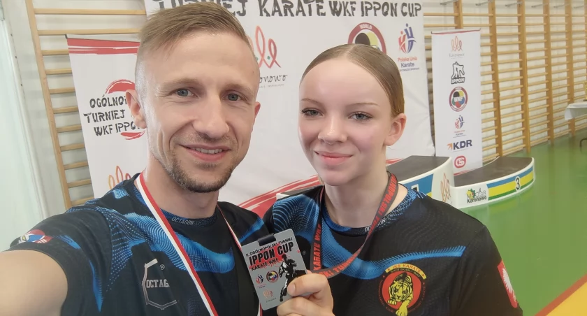 Gabrysia i Szymon powołani na konsultacje kadry narodowej karate U14