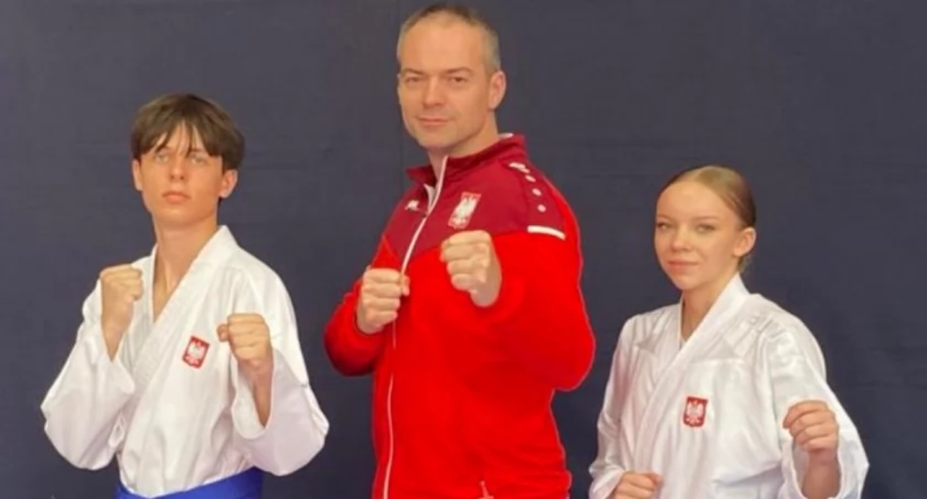 Gabrysia i Szymon powołani do kadry narodowej karate U14
