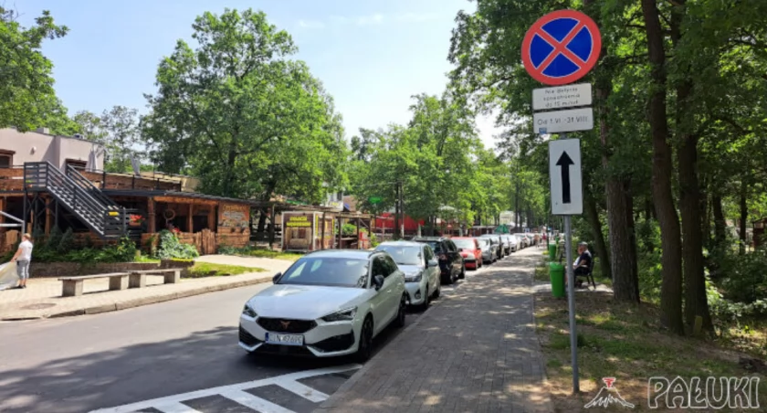 Przyjezierze: Zmiana w organizacji ruchu. Zakaz parkowania wzdłuż ulicy Świerkowej