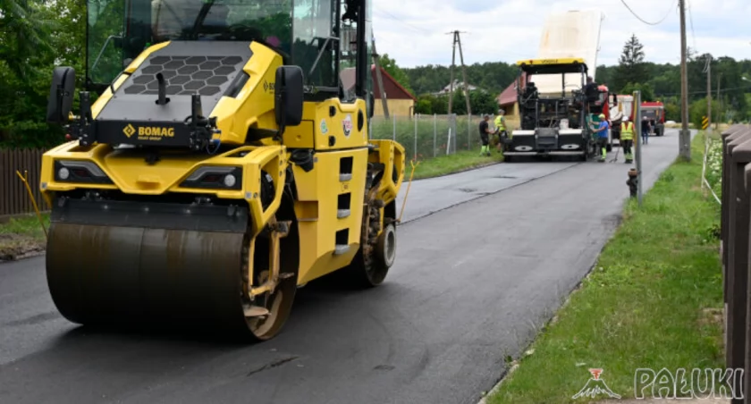 Mieszkańcy Gaju doczekali się remontu. Cały projekt obejmuje remont 20 km powiatowych dróg
