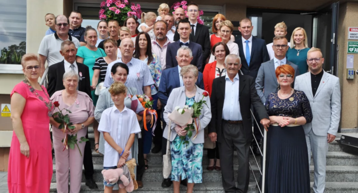 50 lat w doli i niedoli. - Wasze długie pożycie małżeńskie jest takim drogowskazem dla wszystkich, że razem można zwyciężyć wszystko