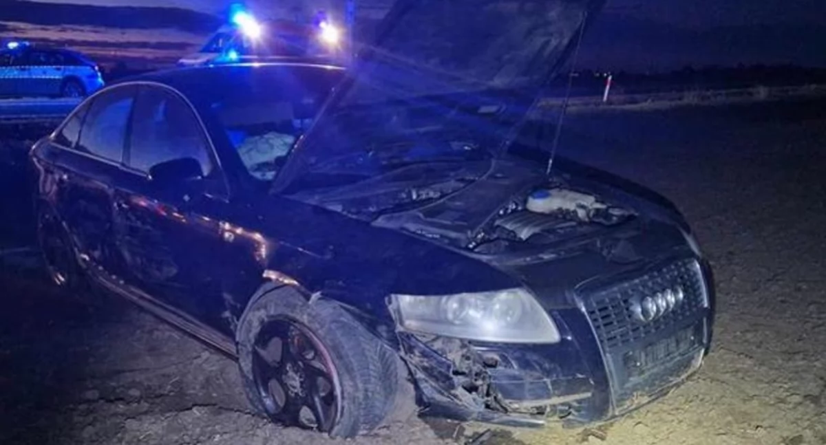 Jeden na poboczu krajowej 15, drugi w polu