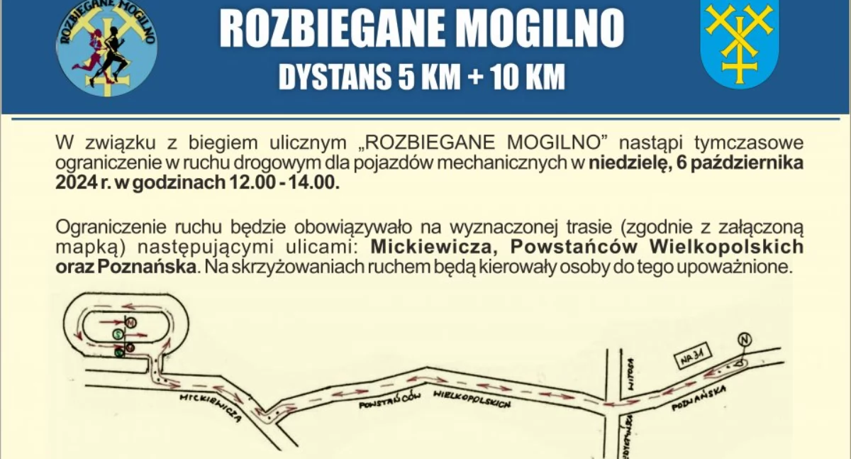 Ważne dla kierowców. W niedzielę, ograniczenia w ruchu od 12.00 do 14.00