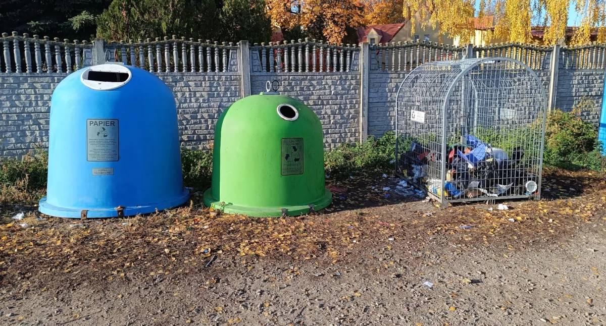 Mniej pojemników typu dzwon na terenie gminy Trzemeszno