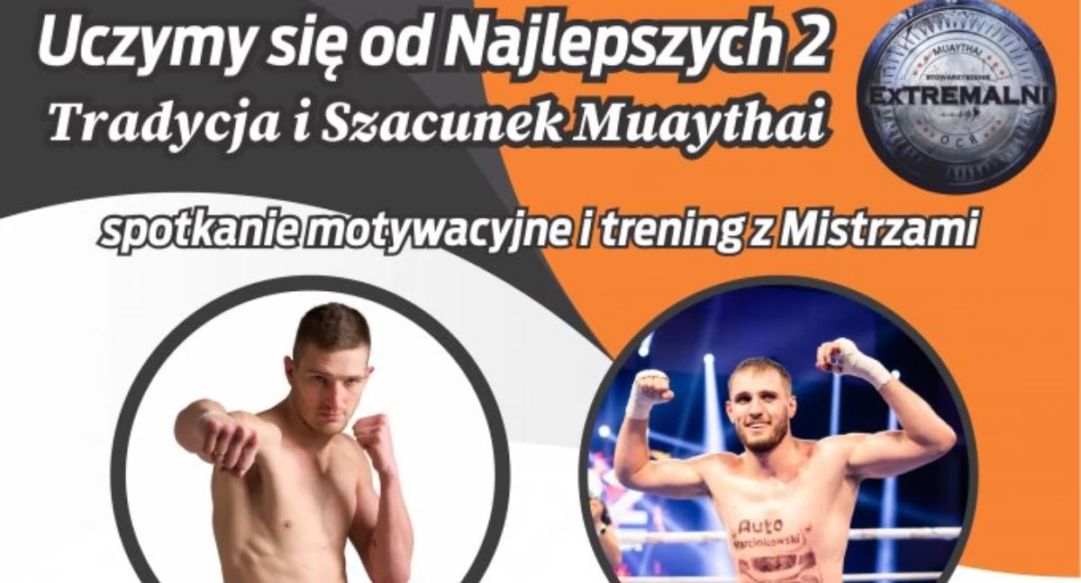 Mogilno - spotkanie i trening z mistrzami świata boksu tajskiego