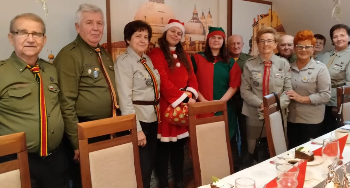 Trzemeszeńscy harcerze - seniorzy podsumowali mijający rok pracy