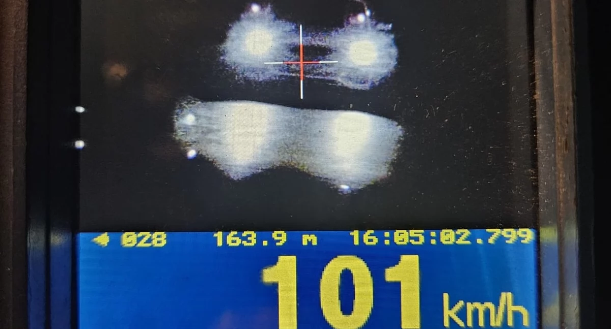 Dwa zatrzymane prawa jazdy za przekroczenie prędkości o ponad 50 km/h