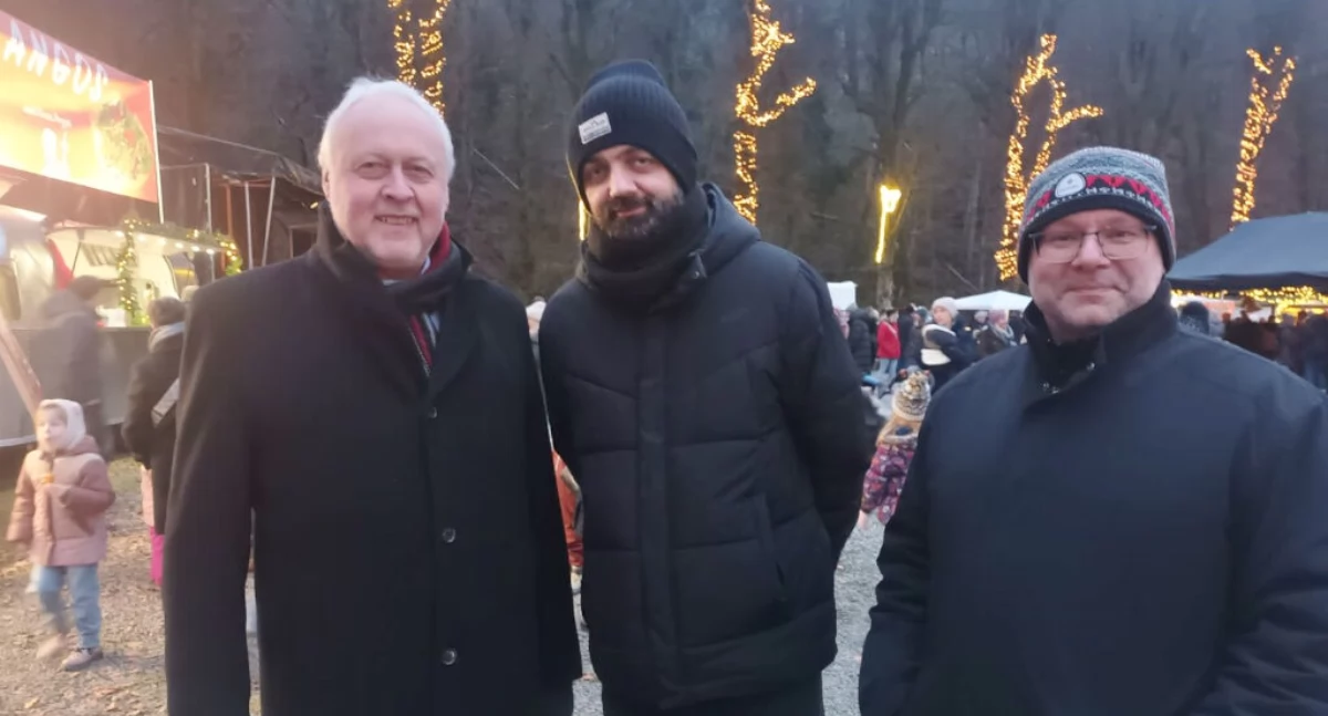 Mogileńska delegacja przebywa w Engelskirchen. Gmina Mogilno ma stoisko na Jarmarku Bożonarodzeniowym