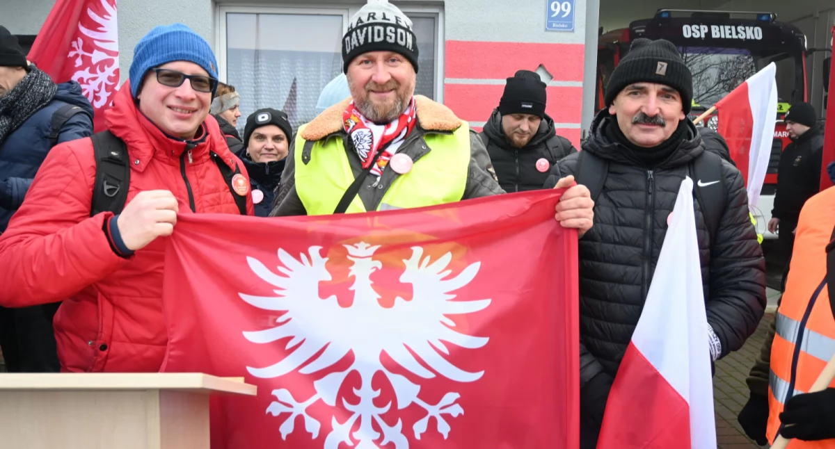 Z trzech kierunków szli w marszu powstańczym do Anastazewa (film + zdjęcia)