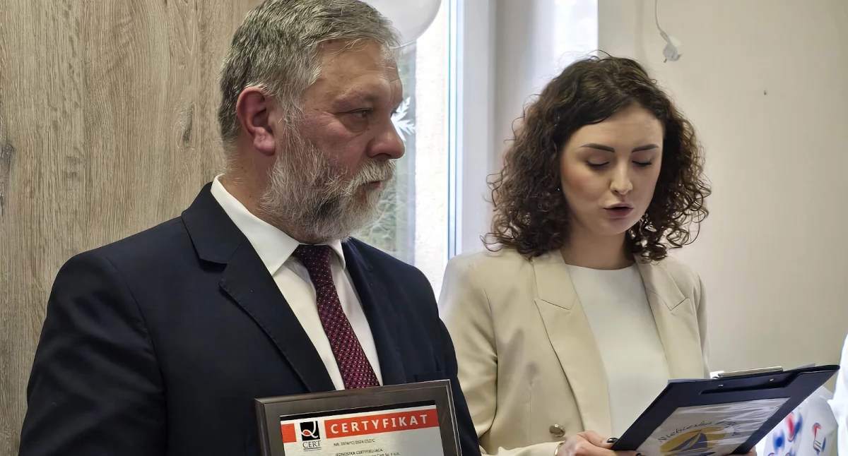 Niepubliczne Przedszkole Terapeutyczne Niebieska Przystań w Mogilnie otrzymało certyfikaty ISO (film + zdjęcia)