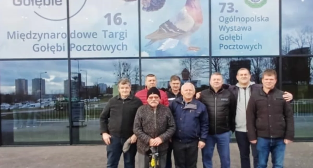 Hodowcy gołębi pocztowych z mogileńskiego oddziału na targach w Katowicach (zdjęcia)