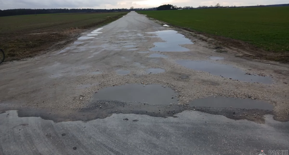 Jak będzie zewnętrzne dofinansowanie - będzie remont dróg Ostrowo-Budy i Ciencisko-Wybudowanie