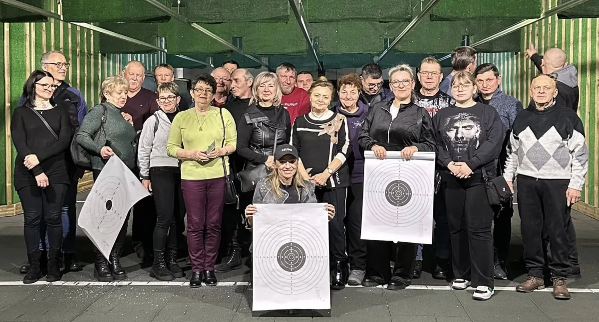 Mieszkańcy sołectwa Gołąbki rozwijali strzeleckie umiejętności