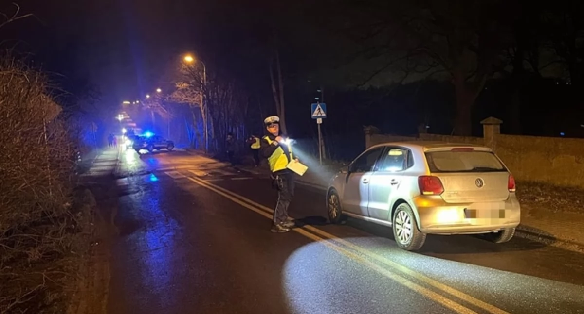 17-latek potrącony na przejściu dla pieszych