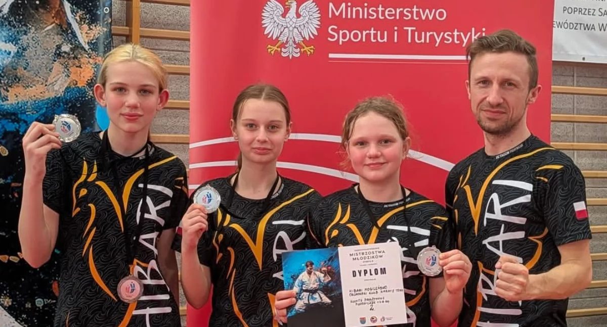 Srebro i brąz dla Mogileńsko-Orchowskiego Klubu Karate Team Hibari