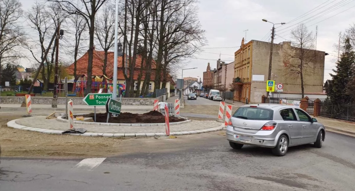 Trzemeszno: powstaje pierwsze w mieście rondo