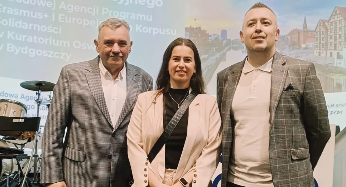 Zespół Szkół w Strzelnie doceniony za realizację projektów w ramach Erasmus +