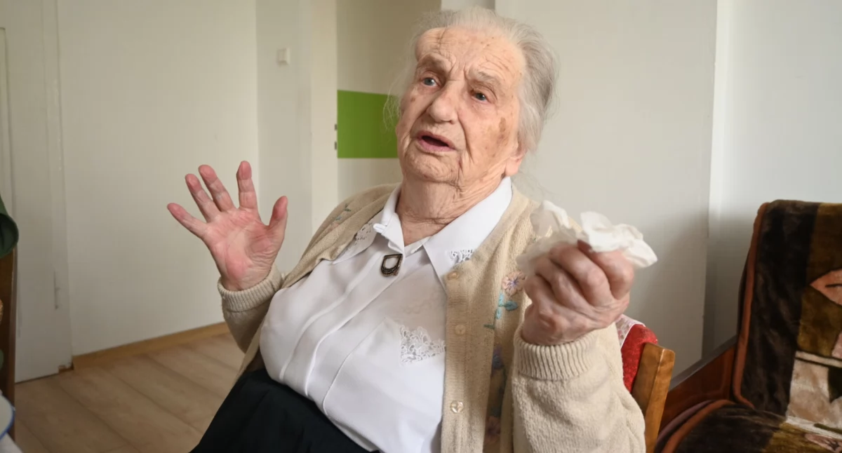 Najstarsza mieszkanka Trzemeszna Karolina Kapela skończyła 101 lat (film + zdjęcia)