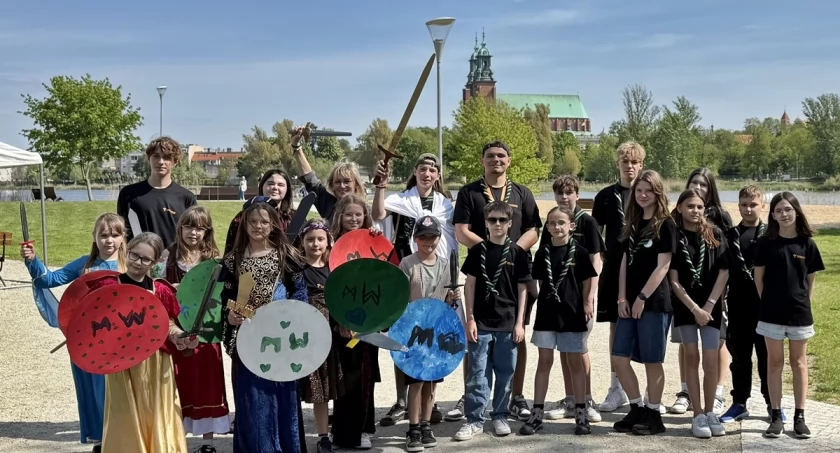 Trzemeszeńscy druhowie długi weekend majowy spędzili na Zlocie Chorągwi Wielkopolskiej po królewsku (zdjęcia)