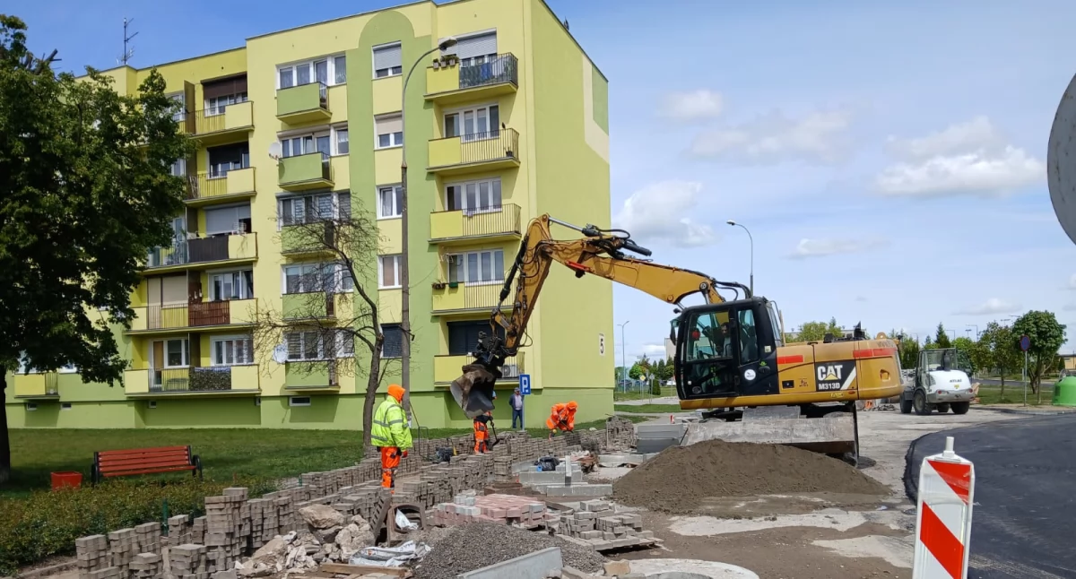 Trzemeszno: największa sypialnia miasta doczekała się remontu dróg i chodników
