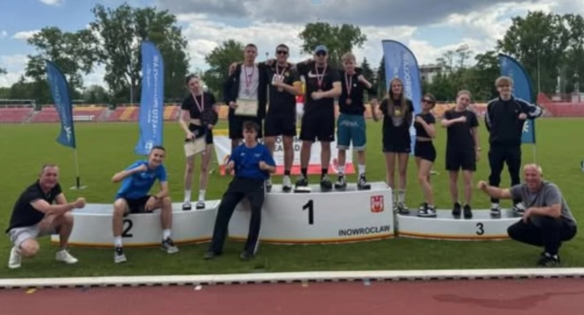 5 medali uczniów strzeleńskiego Zespołu Szkół w mistrzostwach województwa w lekkiej atletyce (zdjęcia)